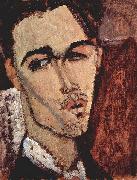 Amedeo Modigliani, Portrat des Celso Lagar